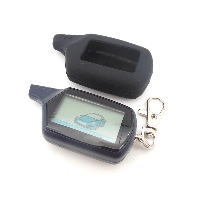 B9 2-way LCD Remote Control Key Fob Chain Keychain + Tamarack Silicone Key Case for Russian Two Way Car Alarm System Starline B9
B9 2-way LCD Remote Control Key Fob Chain Keychain + Tamarack Silicone Key Case for Russian Two Way Car Alarm System Starline B9