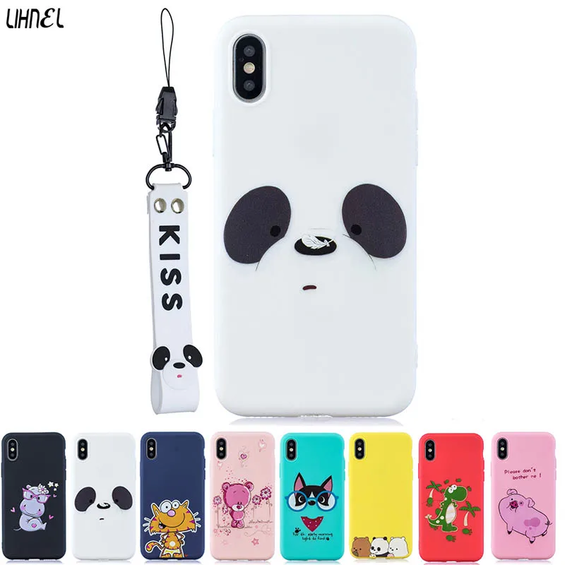 Silicon Case for iPhone 5 5S SE Pig Panda Bear Cat Hippo Dinosaur Cartoon Etui Coque for iPhone X XS Max XR 7 7Plus 8 8Plus 6 6S
Silicon Case for iPhone 5 5S SE Pig Panda Bear Cat Hippo Dinosaur Cartoon Etui Coque for iPhone X XS Max XR 7 7Plus 8 8Plus 6 6S