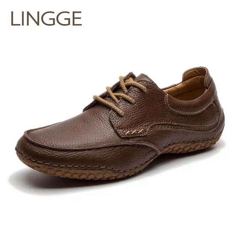 mens shoes brown casual