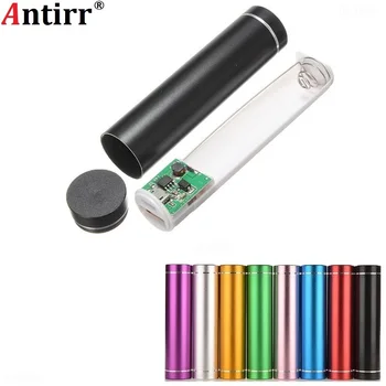 antirr Multicolor Metal Power Bank DIY Kit Storage Case Box welding Suit 1X