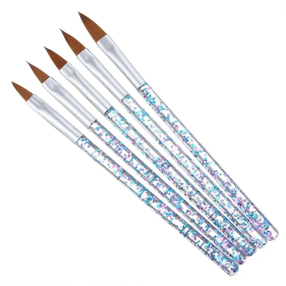 5Pcs/set 11/13/15/17/19mm Nail Art Crystal Brush UV Gel Builder Painting Dotting Pen Carving Tips Manicure Salon Tools New
5Pcs/set 11/13/15/17/19mm Nail Art Crystal Brush UV Gel Builder Painting Dotting Pen Carving Tips Manicure Salon Tools New