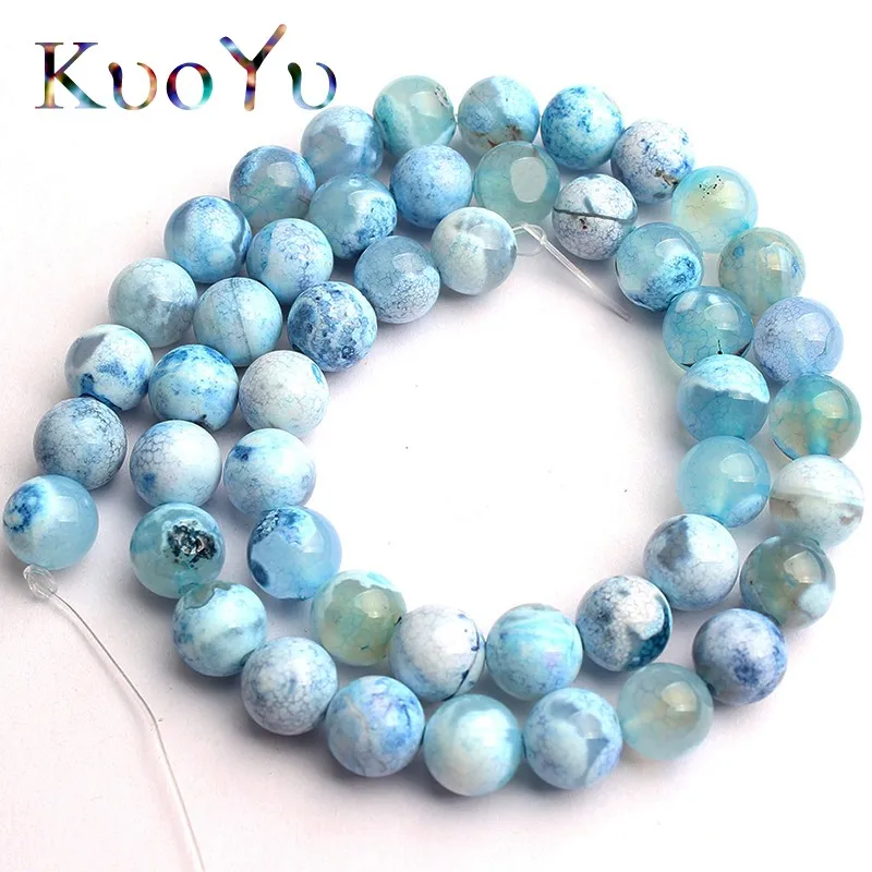 Blue Fire Dragon Agates Natural Stone Beads Round Loose Spacer Bead For Jewelry Making DIY Bracelet Necklace 15''Strand 6/8/10mm
Blue Fire Dragon Agates Natural Stone Beads Round Loose Spacer Bead For Jewelry Making DIY Bracelet Necklace 15''Strand 6/8/10mm