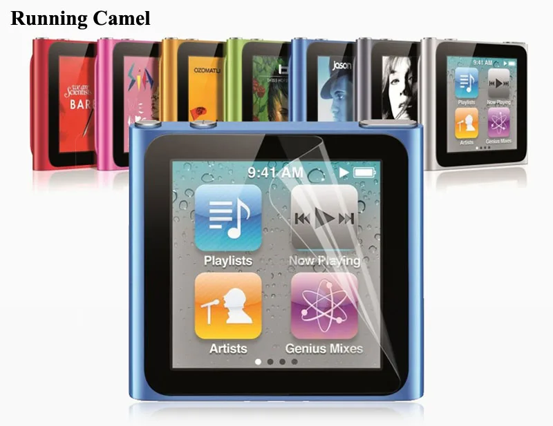 Running Camel 10 pcs/Lot HD Screen Protector Protective Guard Film For iPod Nano 6 6G 6th generation
Running Camel 10 pcs/Lot HD Screen Protector Protective Guard Film For iPod Nano 6 6G 6th generation