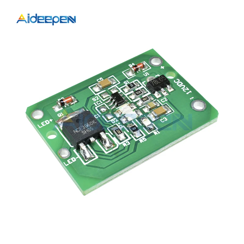 DC 6-20V 3A Capacitive Touch Switch Sensor Module Push Button Touching Key Module Support Voltage Stabilization Power With Relay
DC 6-20V 3A Capacitive Touch Switch Sensor Module Push Button Touching Key Module Support Voltage Stabilization Power With Relay