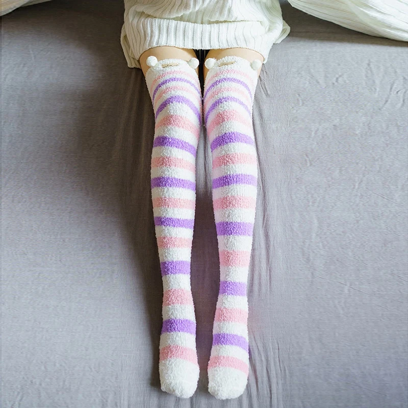 Japanese cartoon Girl Animal Knee Socks Striped Cute Lovely Kawaii Cozy Long Thigh High Socks Compression Winter Warm Socks
Japanese cartoon Girl Animal Knee Socks Striped Cute Lovely Kawaii Cozy Long Thigh High Socks Compression Winter Warm Socks