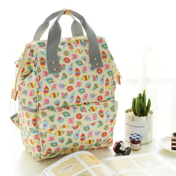 Mummy Bag Baby Cartoon Multi-function Large-capacity Backpack Going Out Mother and Child Bag
Mummy Bag Baby Cartoon Multi-function Large-capacity Backpack Going Out Mother and Child Bag