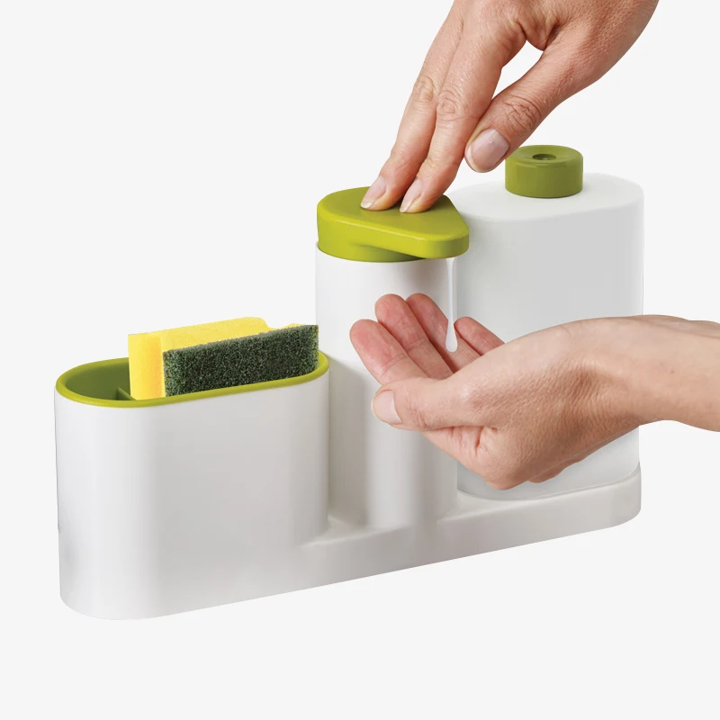 Multifunctional Soap Dispenser Pump with Sponge Caddy Organizer Scrubbers and Sink Stoppers
Multifunctional Soap Dispenser Pump with Sponge Caddy Organizer Scrubbers and Sink Stoppers