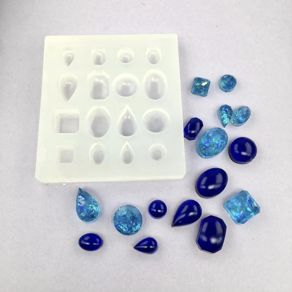 1 piece Handmade Cabochon Silicon Mold Necklace Pendant Mould For Epoxy Resin Jewelry Making DIY Craft resin molds for jewelry
1 piece Handmade Cabochon Silicon Mold Necklace Pendant Mould For Epoxy Resin Jewelry Making DIY Craft resin molds for jewelry