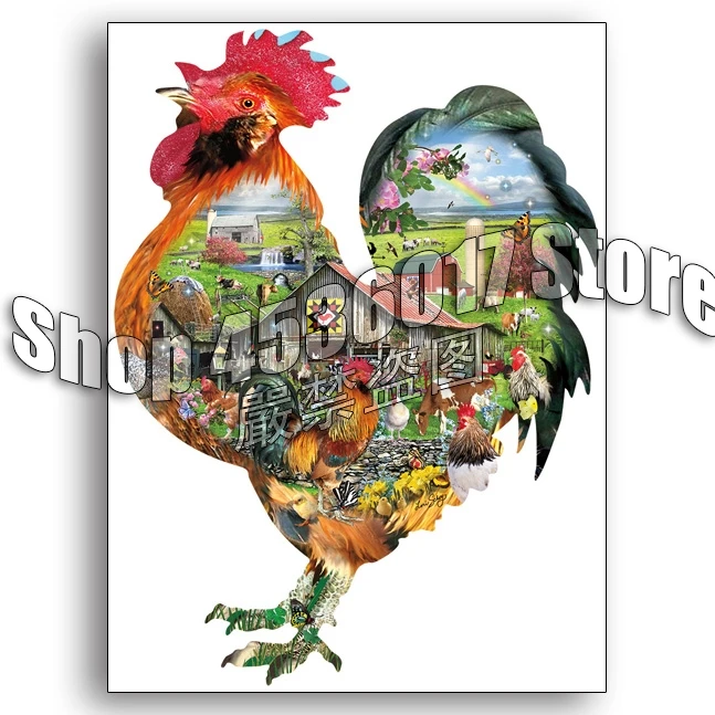 Animals Farm DIY Diamond Embroidery chicken Rule the Roost Cross Stitch Mosaic diamond painting Full Rhinestone Home decor gift
Animals Farm DIY Diamond Embroidery chicken Rule the Roost Cross Stitch Mosaic diamond painting Full Rhinestone Home decor gift