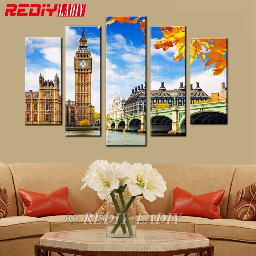 REDIY LADIY Diamond Embroidery Triptych Full Square Diamond Painting Cross Stitch London Scenery Crystal Mosaic Modular Picture
REDIY LADIY Diamond Embroidery Triptych Full Square Diamond Painting Cross Stitch London Scenery Crystal Mosaic Modular Picture
