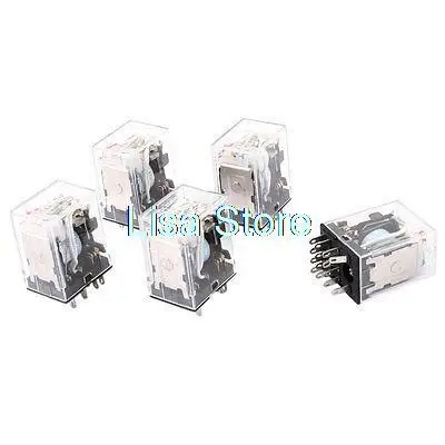 HH54PL AC 110/120V Катушка 14-контактный DPDT красный светодиод электромагнитное реле 5 шт
HH54PL AC 110/120V Катушка 14-контактный DPDT красный светодиод электромагнитное реле 5 шт