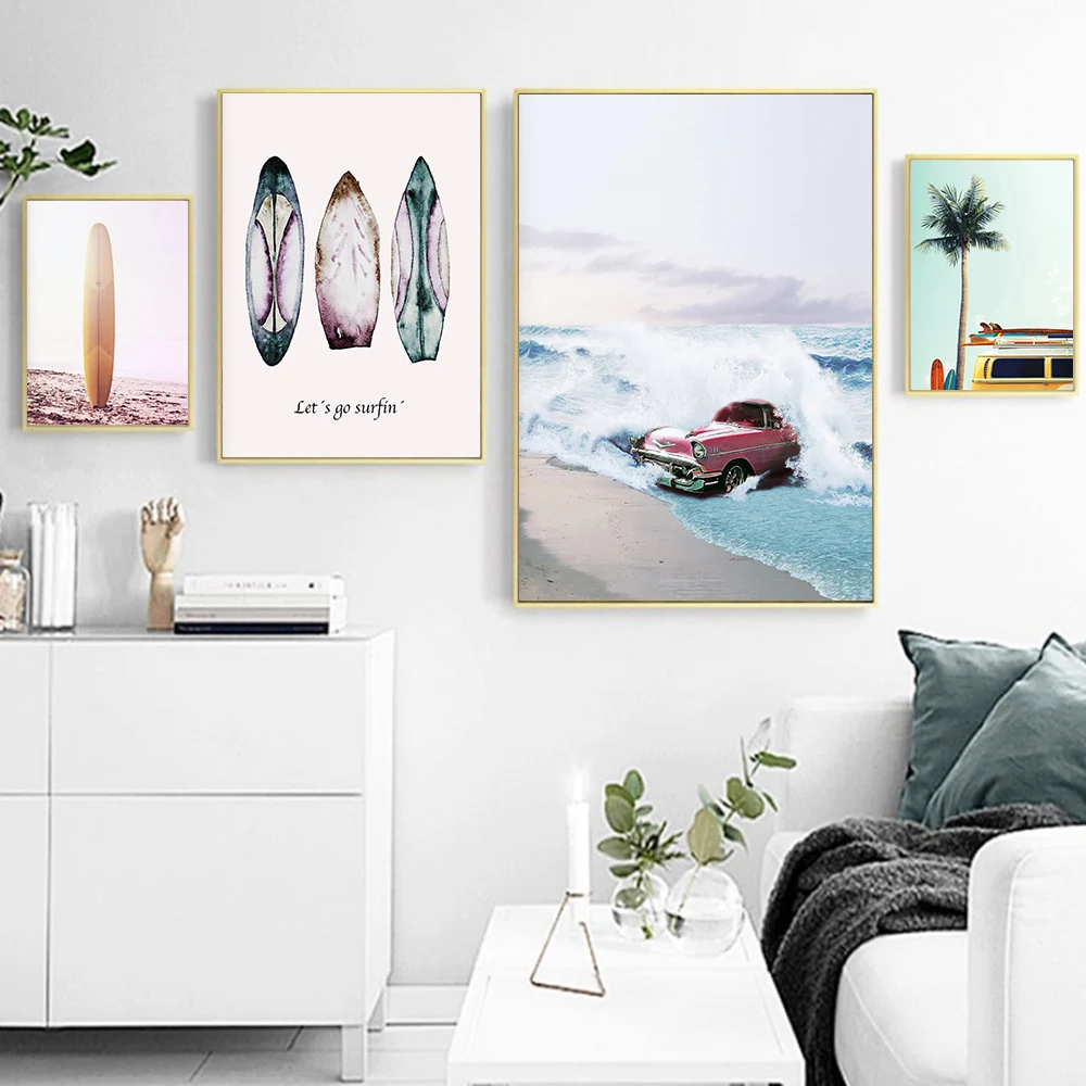 Tropical Sea Palm tree Wall Art Bus Landscape Canvas Poster Nordic Motivational Prints Painting Wall Picture for Living Room
Tropical Sea Palm tree Wall Art Bus Landscape Canvas Poster Nordic Motivational Prints Painting Wall Picture for Living Room