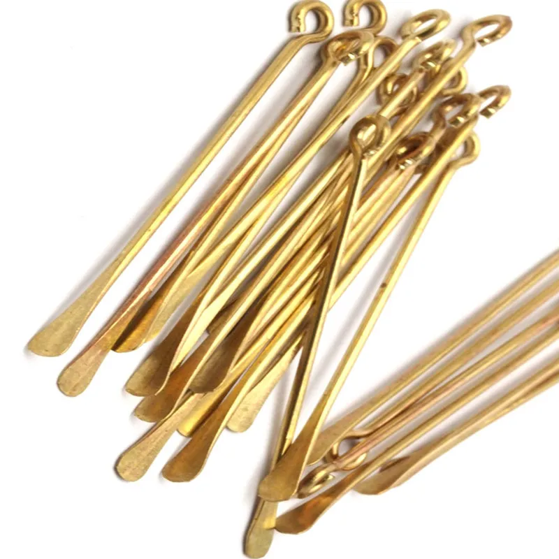 12pc.. Raw Brass Paddle Eye Pins (.Nickel Safe Lead Safe) sz (40-45-50-55-60mm) Bs-1215
12pc.. Raw Brass Paddle Eye Pins (.Nickel Safe Lead Safe) sz (40-45-50-55-60mm) Bs-1215