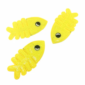 24pc Iron On Beaded Fish Bone Patch Sequin Patches For Clothing Applique Patchwork Appliques Parches Bordados Para Ropa AC1234
24pc Iron On Beaded Fish Bone Patch Sequin Patches For Clothing Applique Patchwork Appliques Parches Bordados Para Ropa AC1234