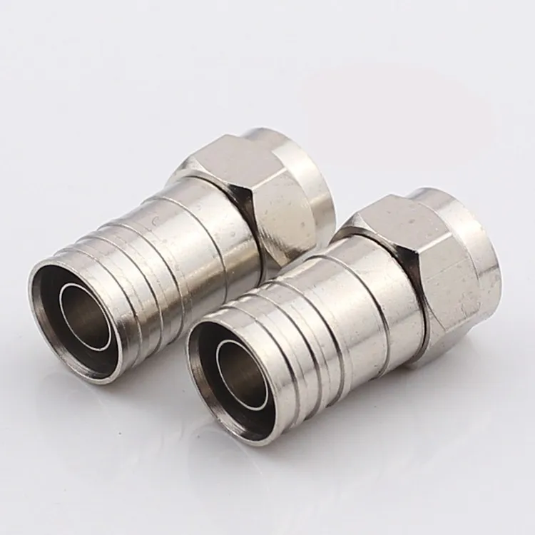copper double shielding 75-5F F type connector for CATV distributor 10pcs/lot British standard
copper double shielding 75-5F F type connector for CATV distributor 10pcs/lot British standard