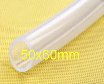 50mm ID 60mm OD transparent Food Medical large Silicone Rubber Flexible Tub Hose FDA silicon tubing
50mm ID 60mm OD transparent Food Medical large Silicone Rubber Flexible Tub Hose FDA silicon tubing