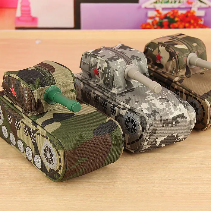 Tank Shaped Modeling Cool Stationery Pencil Case Large Capacity Pen Bag Pouch Storage Box Students Prize with Code Lock random
Tank Shaped Modeling Cool Stationery Pencil Case Large Capacity Pen Bag Pouch Storage Box Students Prize with Code Lock random