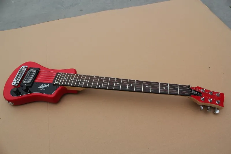 2015 New + Factory + Metallic Red mini Honfer electric guitar Hofner travel easy-taking Guitar Hofner baby guitar
2015 New + Factory + Metallic Red mini Honfer electric guitar Hofner travel easy-taking Guitar Hofner baby guitar