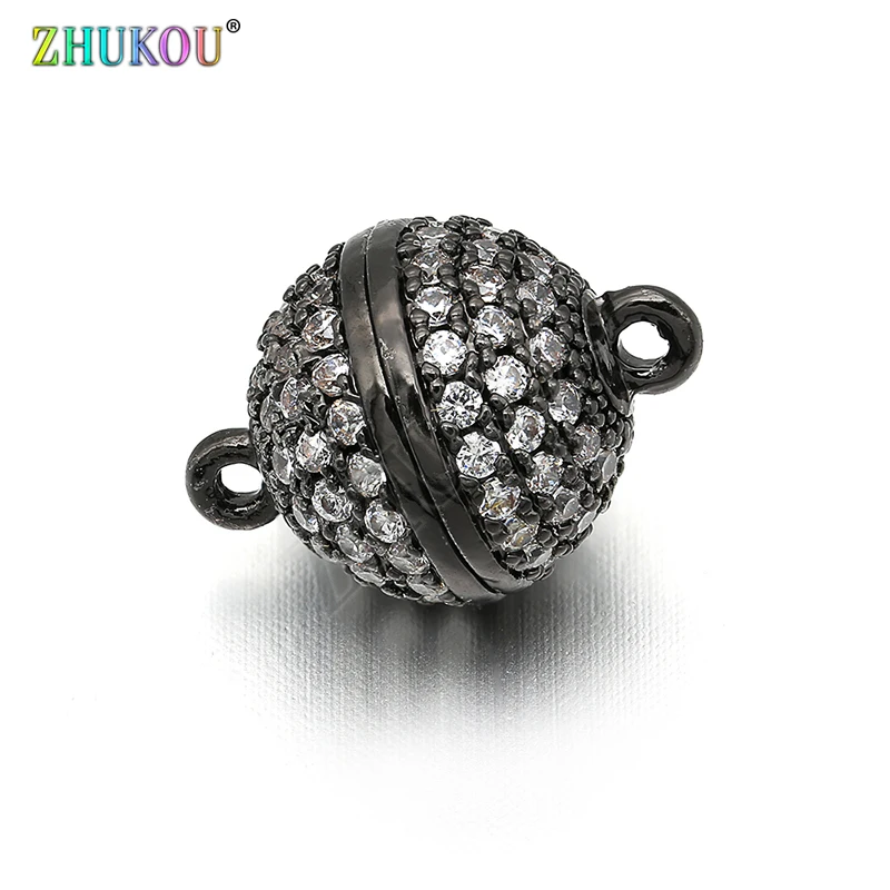 10*14mm Brass Micro Pave Cubic Zirconia Round Magnetic Clasps Hooks, Mixed Color,Hole: 1mm, Model: VK20
10*14mm Brass Micro Pave Cubic Zirconia Round Magnetic Clasps Hooks, Mixed Color,Hole: 1mm, Model: VK20