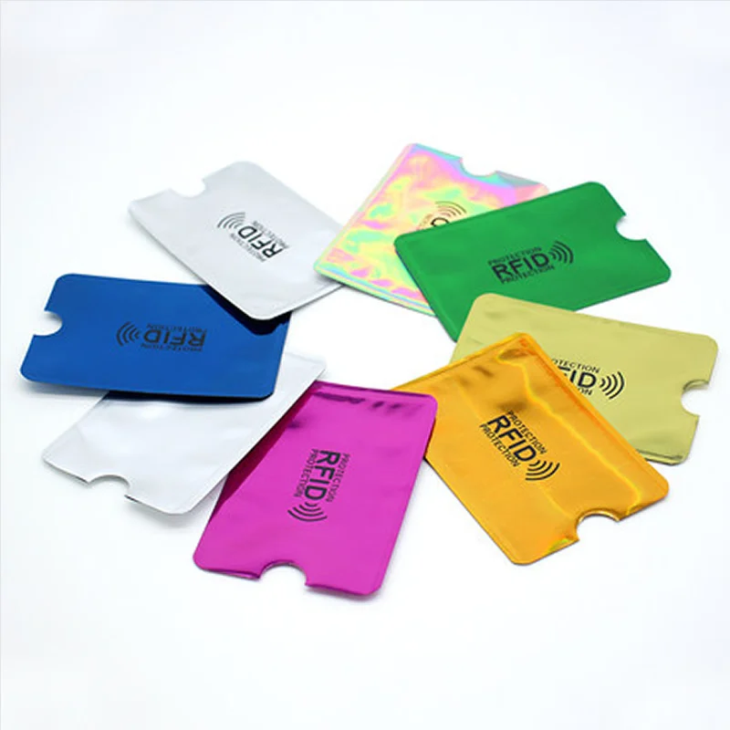 5Pcs/pack Anti Rfid NFC Wallet Blocking Reader Lock Bank Card Holder Id Bank Card Case Protection Metal Credit Card Holder
5Pcs/pack Anti Rfid NFC Wallet Blocking Reader Lock Bank Card Holder Id Bank Card Case Protection Metal Credit Card Holder