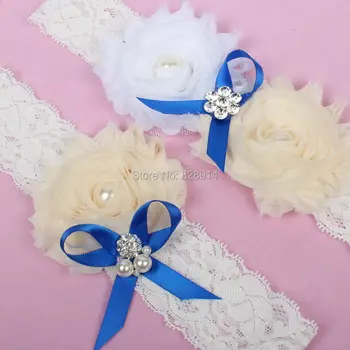 Wholesale Shabby chiffon Flower Lace Bride Garter Handmade with Ribbon and charms with Ribbon bow
Wholesale Shabby chiffon Flower Lace Bride Garter Handmade with Ribbon and charms with Ribbon bow