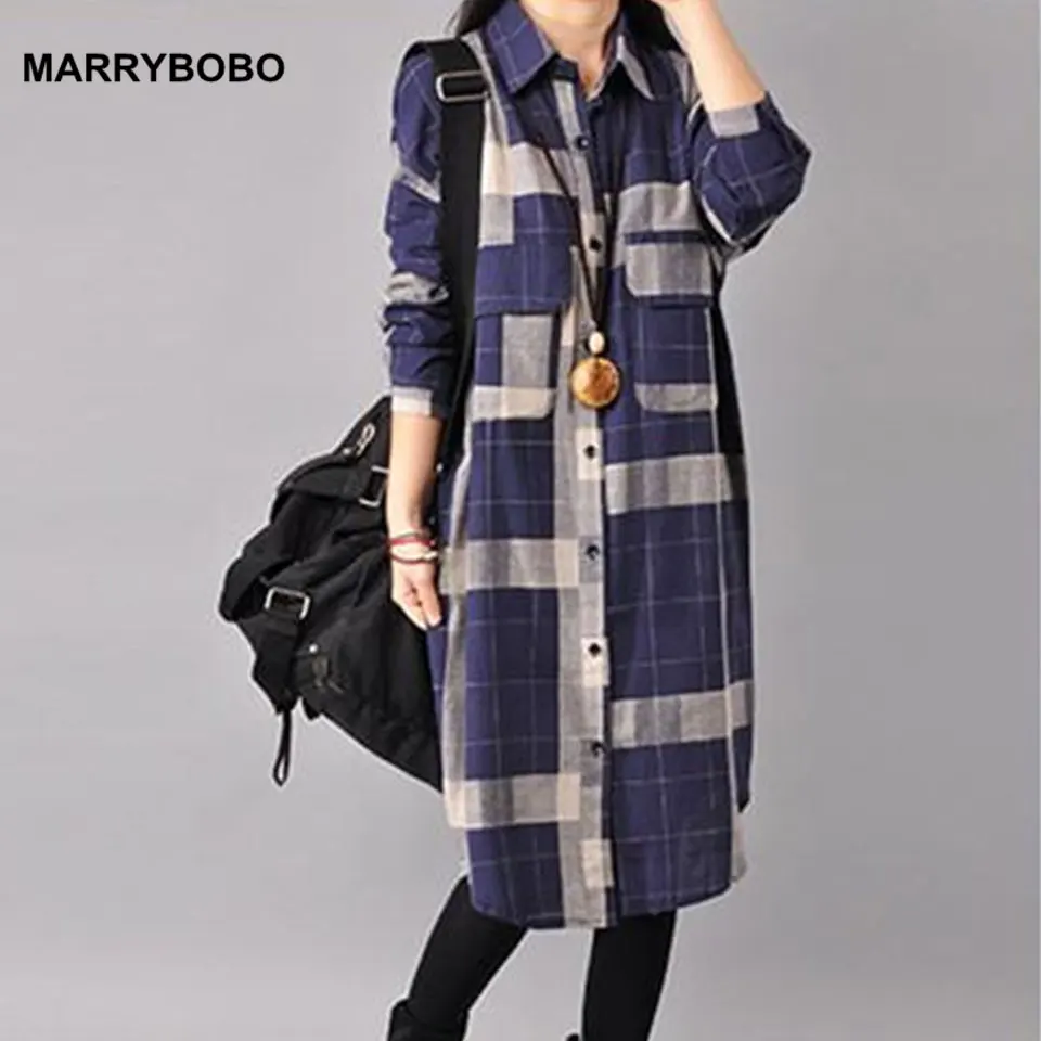 Autumn Women 2019 Cotton Linen 3/4 Sleeve Shirt Button Plaid Blouse Casual Female Pocket Office Shirt Korean Loose Ladies Tops
Autumn Women 2019 Cotton Linen 3/4 Sleeve Shirt Button Plaid Blouse Casual Female Pocket Office Shirt Korean Loose Ladies Tops