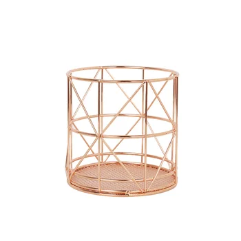 Wrought Iron Nordic Style Makeup Brush Organizer Tool Cosmetic Brushes Container Brush Pen Storage Holder Box
Wrought Iron Nordic Style Makeup Brush Organizer Tool Cosmetic Brushes Container Brush Pen Storage Holder Box
