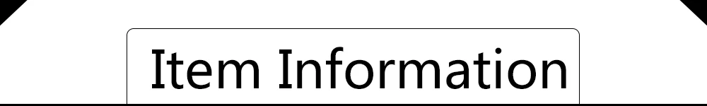 iteminformation