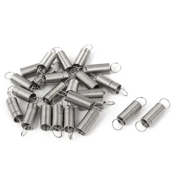 UXCELL 24pcs 0.5mm Wire Dia Tension Spring 6mm OD 25mm Length Stainless Steel Dual Hook Small Tension Spring Hardware Accessory
UXCELL 24pcs 0.5mm Wire Dia Tension Spring 6mm OD 25mm Length Stainless Steel Dual Hook Small Tension Spring Hardware Accessory