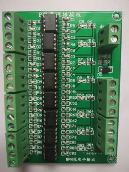 8 Way High Speed Photoelectric Isolation Module / Signal Conversion / Optocoupler Isolation / High Speed Optical Coupler Module
8 Way High Speed Photoelectric Isolation Module / Signal Conversion / Optocoupler Isolation / High Speed Optical Coupler Module