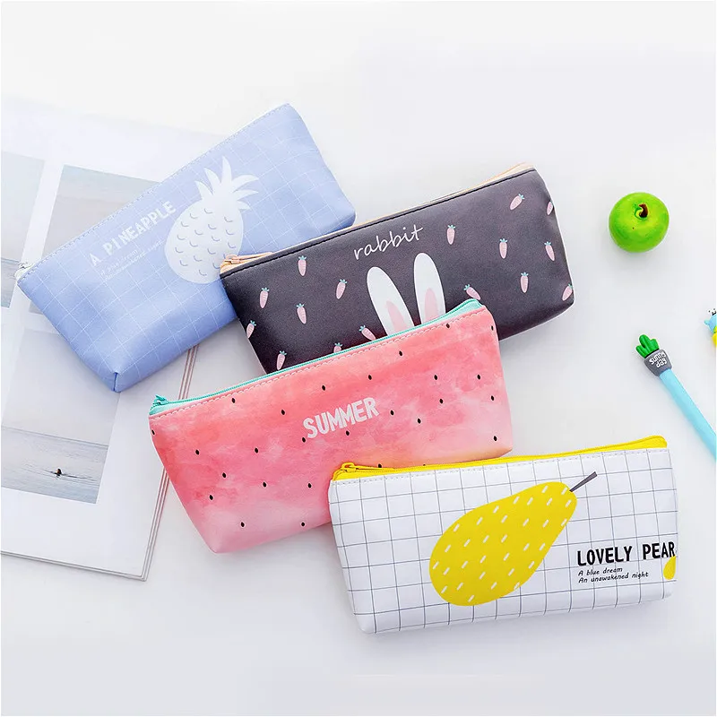 1pcs/sell Brief Kawaii Plant Pencil Case Cute Pineapple Pattern School Supplies Stationery Gift Pencil Box Pencil Bag
1pcs/sell Brief Kawaii Plant Pencil Case Cute Pineapple Pattern School Supplies Stationery Gift Pencil Box Pencil Bag