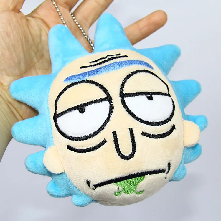 Rick Sanchez Stuffed Plush Keychain