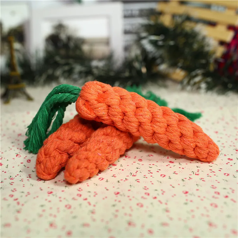 Pet Festival Pet Supply High Quality Pet Dog Toy Carrot Shape Rope Puppy Chew Toys Teath Cleaning Outdoor Fun Training
Pet Festival Pet Supply High Quality Pet Dog Toy Carrot Shape Rope Puppy Chew Toys Teath Cleaning Outdoor Fun Training
