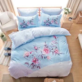 UNIHOME NEW 100%cotton bedding set / bed linen / bedclothes / bed sheet set bedspread/queen mengzhuanhuayan
UNIHOME NEW 100%cotton bedding set / bed linen / bedclothes / bed sheet set bedspread/queen mengzhuanhuayan