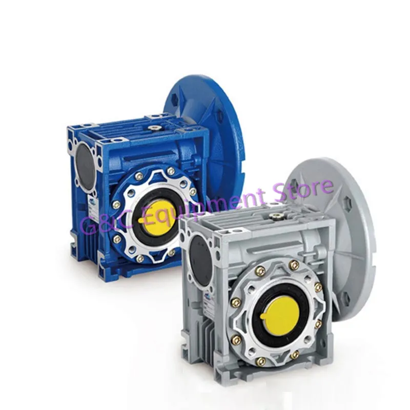 1 pcs/lot 90 Degree Gearbox NMRV030 Worm Gear Speed Reducer 7.5 - 80 :1 for 9mm or 11mm input shaft Nema 23 Worm Gearbox
1 pcs/lot 90 Degree Gearbox NMRV030 Worm Gear Speed Reducer 7.5 - 80 :1 for 9mm or 11mm input shaft Nema 23 Worm Gearbox
