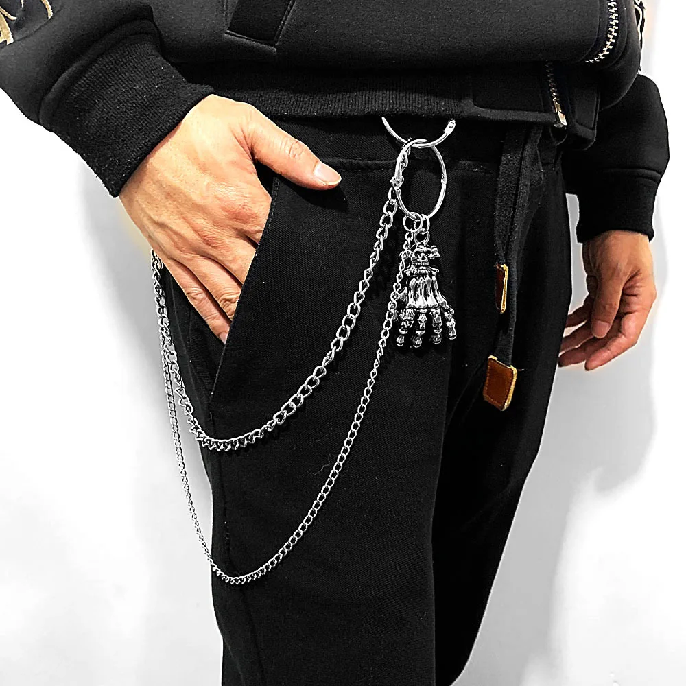 Long Metal Wallet Belt Chain Rock Punk Trousers Hipster Pant Jean Keychain Black Ring Clip Keyring Men's Hip Hop Jewelry WZ49
Long Metal Wallet Belt Chain Rock Punk Trousers Hipster Pant Jean Keychain Black Ring Clip Keyring Men's Hip Hop Jewelry WZ49