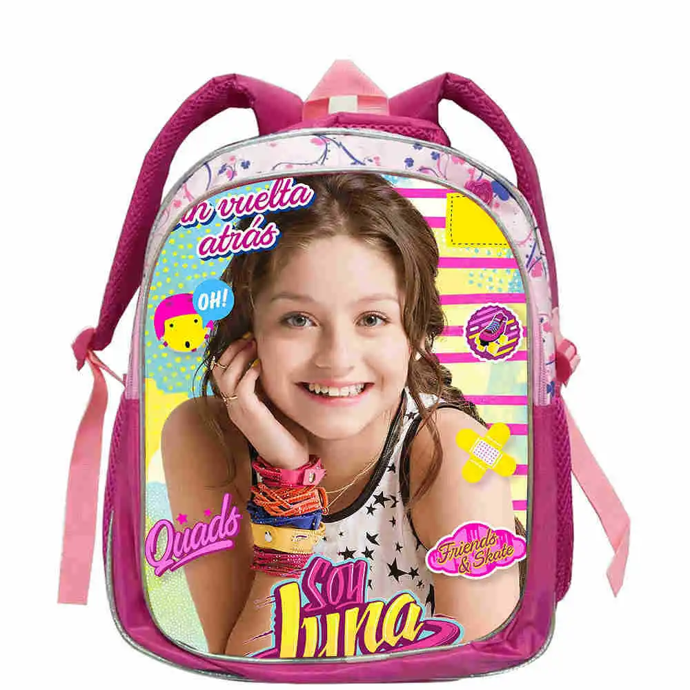 12.5Inch Soy Luna Backpack Famous TV For Boys Girls Teenager School Bags Fashion Pink New Mochila Bolsa
12.5Inch Soy Luna Backpack Famous TV For Boys Girls Teenager School Bags Fashion Pink New Mochila Bolsa