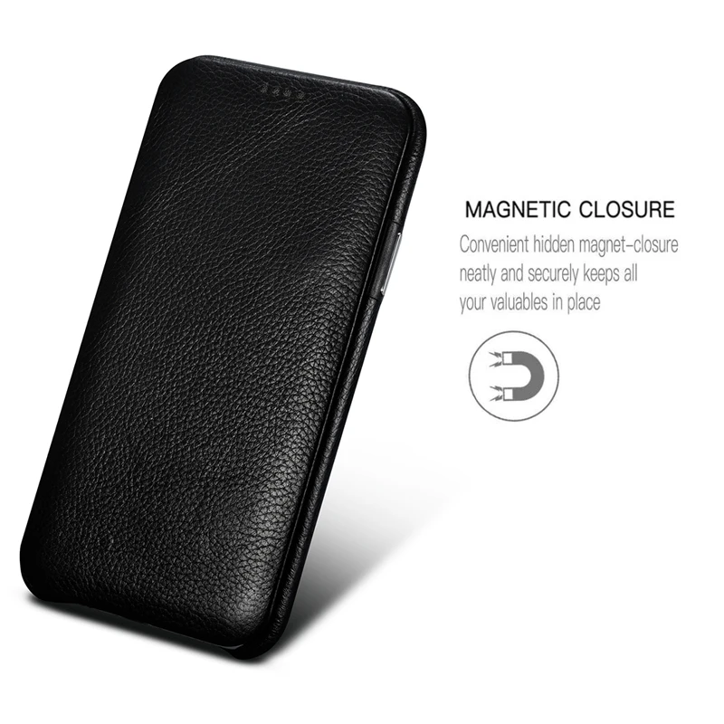 XOOMZ for iPhone XS MAX Case Genuine Leather Case for iPhone 7 8 Plus X Protective Case Cover Magnetic Flip Cell Phone Case
XOOMZ for iPhone XS MAX Case Genuine Leather Case for iPhone 7 8 Plus X Protective Case Cover Magnetic Flip Cell Phone Case
