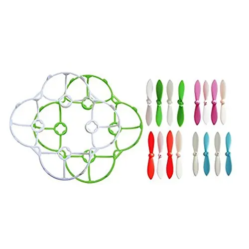 CX-10 RC Quadcopter Upgrade Parts Propeller Bumper Guard Protection Cover Green White and Main Blades
CX-10 RC Quadcopter Upgrade Parts Propeller Bumper Guard Protection Cover Green White and Main Blades