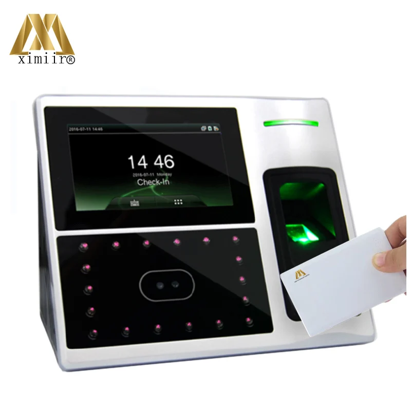 Remote view attendance device Iface802 face time attendance with fingerprint and IC card reader optional WIFI backup battery
Remote view attendance device Iface802 face time attendance with fingerprint and IC card reader optional WIFI backup battery