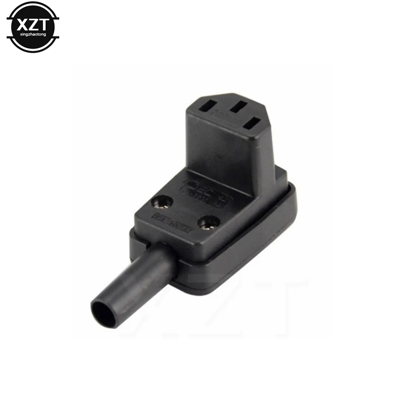 90 Degree Angled IEC 320 C13 Female Plug AC 10A / 250V Power Cord/Cable Connector C13 Power Plug
90 Degree Angled IEC 320 C13 Female Plug AC 10A / 250V Power Cord/Cable Connector C13 Power Plug