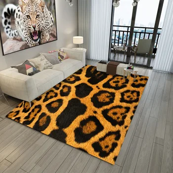 European and American fashion leopard printed carpet Winter living room bedroom fashion floor mat fashion non-slip rug customize
European and American fashion leopard printed carpet Winter living room bedroom fashion floor mat fashion non-slip rug customize