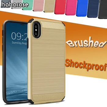 50pcs Hybrid Armor Brushed PC+TPU Anti-shock Dual Layer Case For iPhone XS Max XR X 8 7 6 6S Plus Shockproof Protective Cover
50pcs Hybrid Armor Brushed PC+TPU Anti-shock Dual Layer Case For iPhone XS Max XR X 8 7 6 6S Plus Shockproof Protective Cover