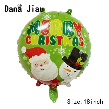 18inch Merry christmas decoration balloons happy year kids gift toy christmas tree snow man DIY party ball Santa Claus candy 
18inch Merry christmas decoration balloons happy year kids gift toy christmas tree snow man DIY party ball Santa Claus candy