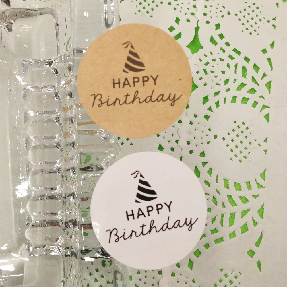 100pcs Kraft Paper Happy birthday Sticker Labels 3.5cm Round Birthday Cake Sealing stickers for Wedding Gifts Packing Labels
100pcs Kraft Paper Happy birthday Sticker Labels 3.5cm Round Birthday Cake Sealing stickers for Wedding Gifts Packing Labels