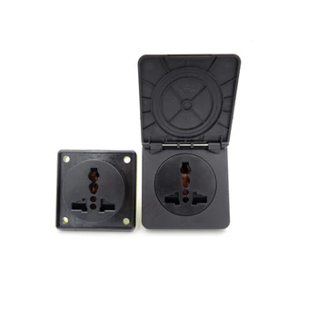 5PCS Waterproof Dust-proof Outdoor Wall Power Socket, 10A Weather Resistant Universal jack Electrical Outlet Grounded
5PCS Waterproof Dust-proof Outdoor Wall Power Socket, 10A Weather Resistant Universal jack Electrical Outlet Grounded