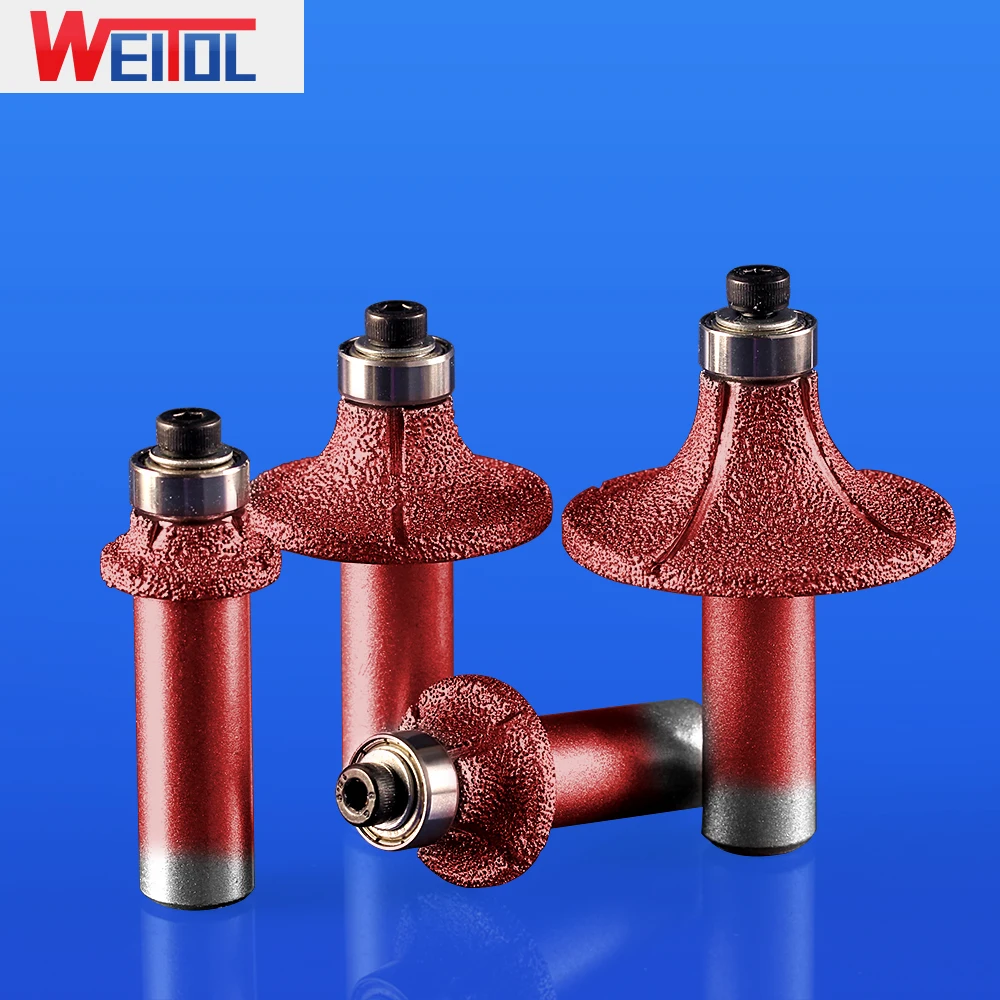WeiTol 1pcs corn round router bits diamond emery stone cutter bits cnc machine tools milling cutter for marble
WeiTol 1pcs corn round router bits diamond emery stone cutter bits cnc machine tools milling cutter for marble