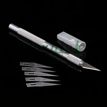 Mobile Phone Repair Cutting Knife with 6 pcs Blade Scraping Cutter Drawing Knife Tool for DIY for iPhone Cell Phone Tools
Mobile Phone Repair Cutting Knife with 6 pcs Blade Scraping Cutter Drawing Knife Tool for DIY for iPhone Cell Phone Tools