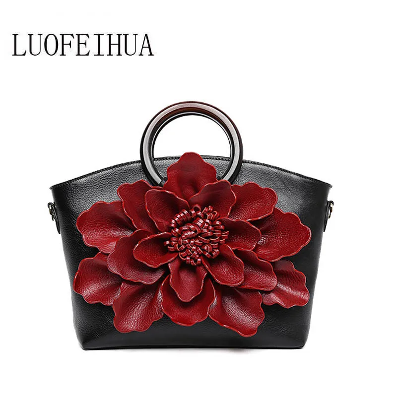 LUOFEIHUA 2019 new original three-dimensional flower head layer leather handbag leather crossbody bag Handbags Women
LUOFEIHUA 2019 new original three-dimensional flower head layer leather handbag leather crossbody bag Handbags Women