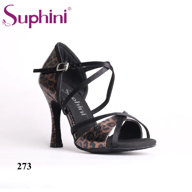 2019 Suphini Leopard Print PU Latin Dance Shoes High Flare heel Satin Wedding Party Rhinestone Professional Handmade High Heels
2019 Suphini Leopard Print PU Latin Dance Shoes High Flare heel Satin Wedding Party Rhinestone Professional Handmade High Heels
